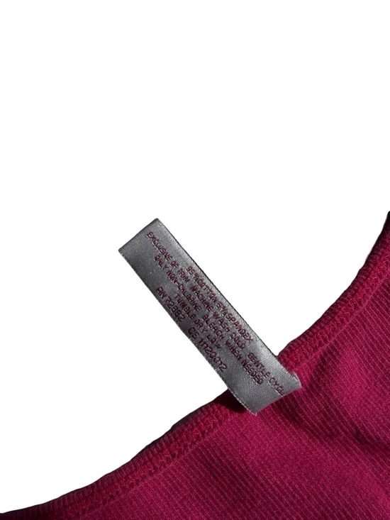 Vintage Y2K Gitano Hot Pink Lace-Trim Tank Top - Picture 6 of 7